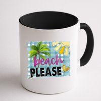 Beach Please Hello Summer Vibes Beach Vacay Summertime Gift Mug