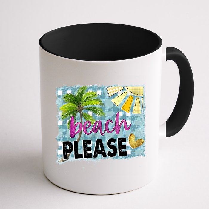 Beach Please Hello Summer Vibes Beach Vacay Summertime Gift Mug