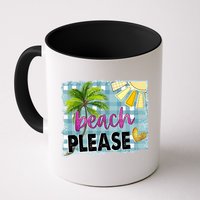 Beach Please Hello Summer Vibes Beach Vacay Summertime Gift Mug