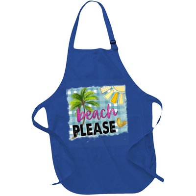 Beach Please Hello Summer Vibes Beach Vacay Summertime Gift Apron