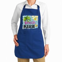 Beach Please Hello Summer Vibes Beach Vacay Summertime Gift Apron