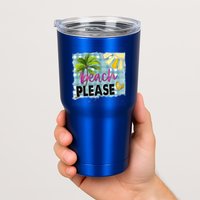 Beach Please Hello Summer Vibes Beach Vacay Summertime Gift Tumbler