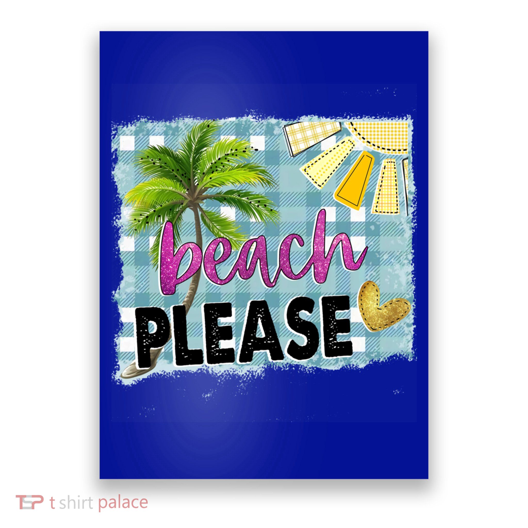 Beach Please Hello Summer Vibes Beach Vacay Summertime Gift Poster