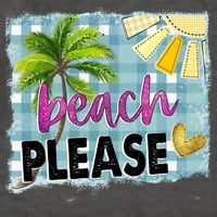 Beach Please Hello Summer Vibes Beach Vacay Summertime Gift Vector Backpack