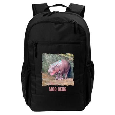 Baby Pygmy Hippo Moo Deng Daily Commute Backpack