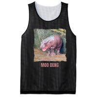 Baby Pygmy Hippo Moo Deng Mesh Reversible Basketball Jersey Tank