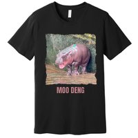 Baby Pygmy Hippo Moo Deng Premium T-Shirt