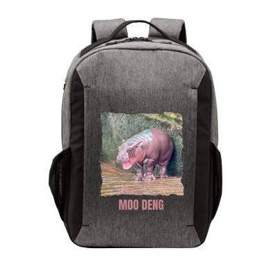 Baby Pygmy Hippo Moo Deng Vector Backpack