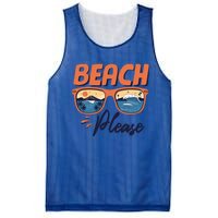 Beach Please Hello Summer Vibes Beach Vacay Summertime Meaningful Gift Mesh Reversible Basketball Jersey Tank