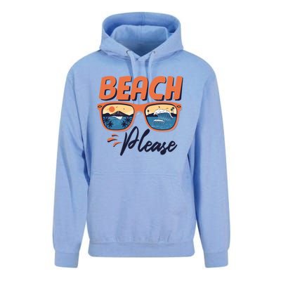 Beach Please Hello Summer Vibes Beach Vacay Summertime Meaningful Gift Unisex Surf Hoodie