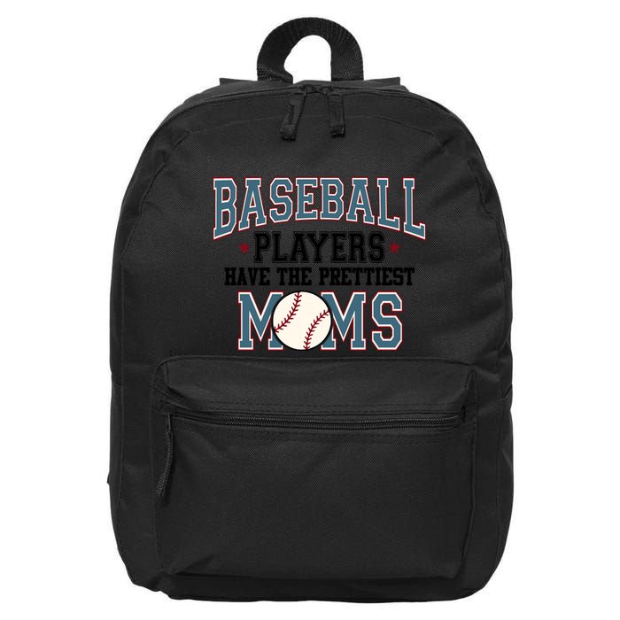 Baseball Players Have The Prettiest Moms Retro Game Day 16 in Basic Backpack