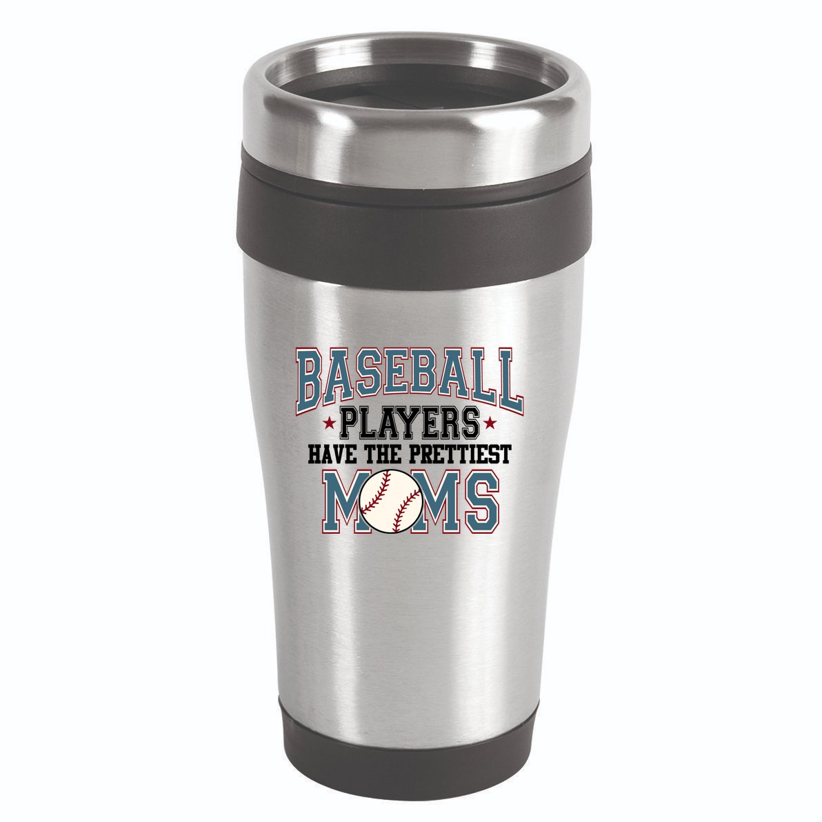 Baseball Players Have The Prettiest Moms Retro Game Day 16oz Travel Tumbler