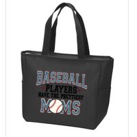 Baseball Players Have The Prettiest Moms Retro Game Day Zip Tote Bag
