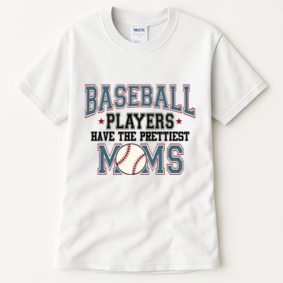 Baseball Players Have The Prettiest Moms Retro Game Day Tall T-Shirt