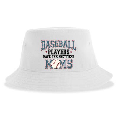 Baseball Players Have The Prettiest Moms Retro Game Day Sustainable Bucket Hat