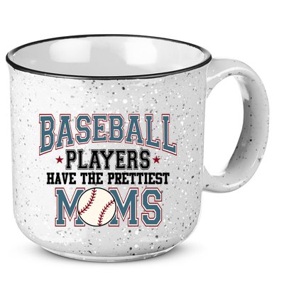 Baseball Players Have The Prettiest Moms Retro Game Day 15oz Campfire Ceramic Mug