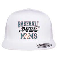 Baseball Players Have The Prettiest Moms Retro Game Day Flat Bill Trucker Hat