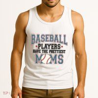 Baseball Players Have The Prettiest Moms Retro Game Day Tank Top