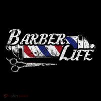Barbers Pole Hair Hairstylist Christmas Gift Womens T-Shirt