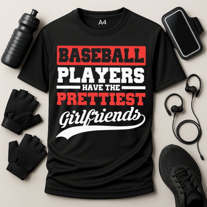 Baseball Players Have The Prettiest Girlfriends Baseball Cooling Performance Crew T-Shirt