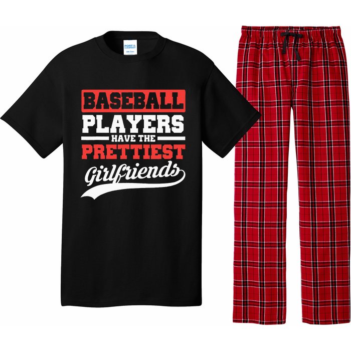 Baseball Players Have The Prettiest Girlfriends Baseball Pajama Set