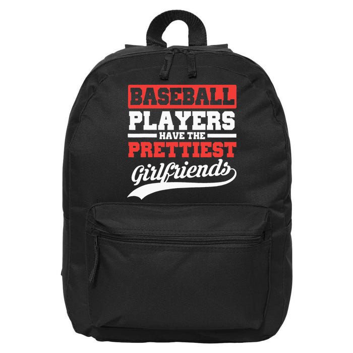 Baseball Players Have The Prettiest Girlfriends Baseball 16 in Basic Backpack