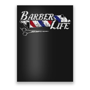 BarberS Pole Hair Hairstylist Christmas Gift Poster