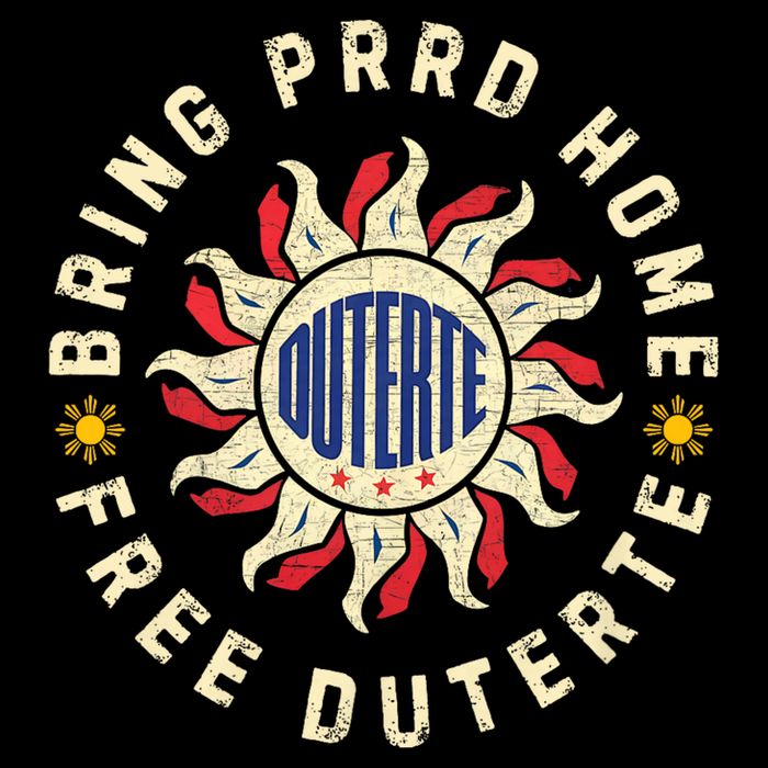 Bring PRRD Home, I Stand With Duterte Free PRRD Support DU30 T-Shirt