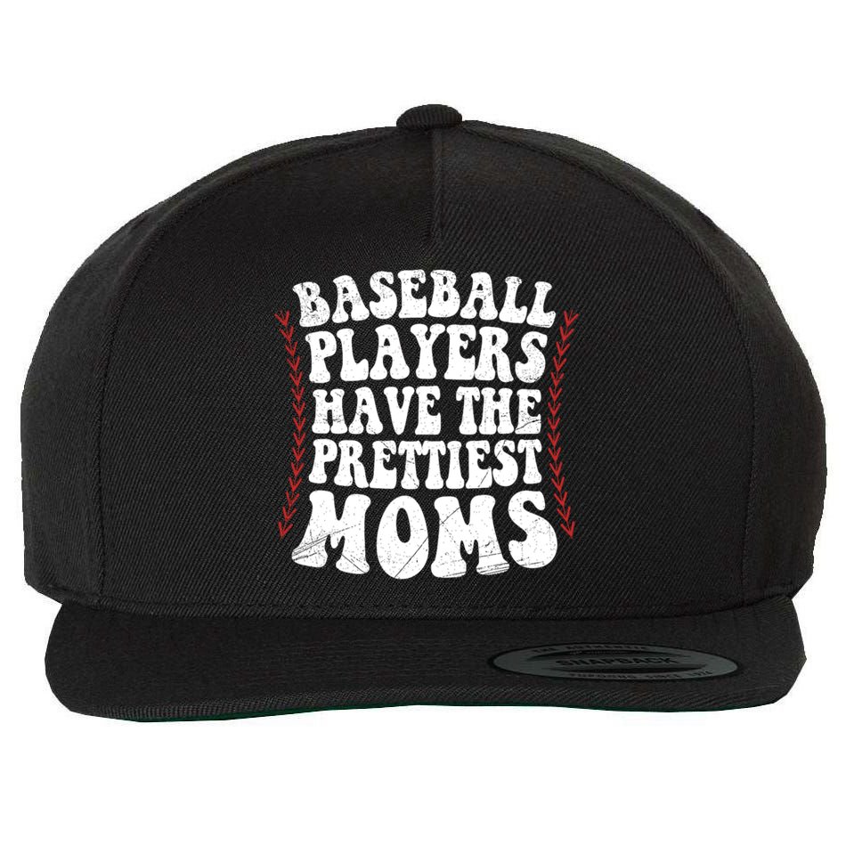 Baseball Players Have The Prettiest Moms Baseball Wool Snapback Cap