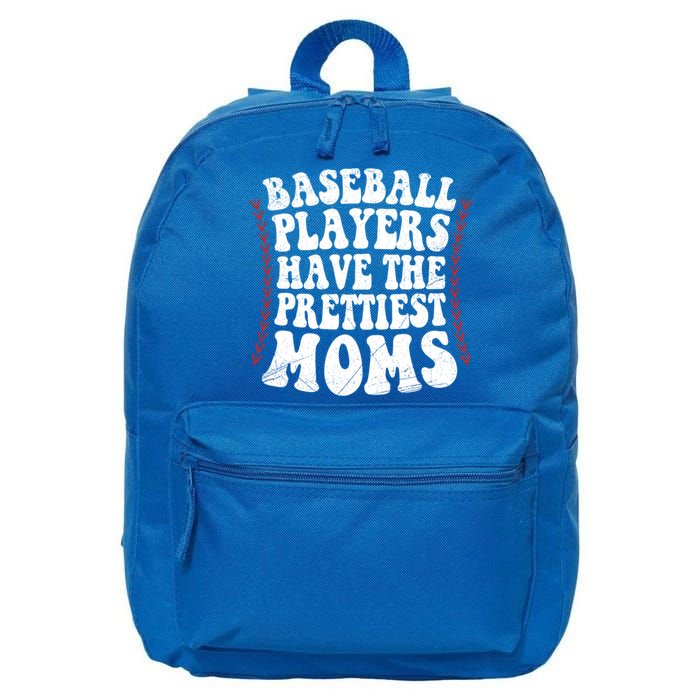 Baseball Players Have The Prettiest Moms Baseball 16 in Basic Backpack