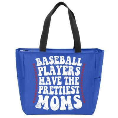 Baseball Players Have The Prettiest Moms Baseball Zip Tote Bag