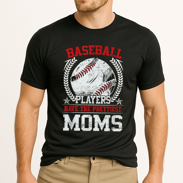 Baseball Players Have The Prettiest Moms Cooling Performance Crew T-Shirt
