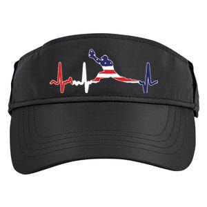 Baseball Player Heartbeat Baseball First Baseman Flag Adult Drive Performance Visor