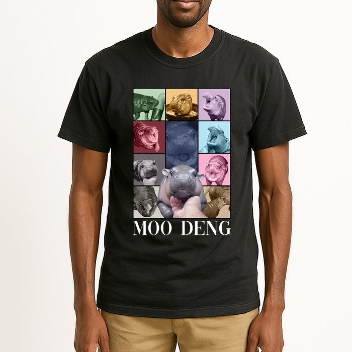 Baby Pygmy Hippo Moo Deng Era Tall T-Shirt