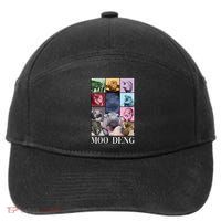 Baby Pygmy Hippo Moo Deng Era 7-Panel Snapback Hat