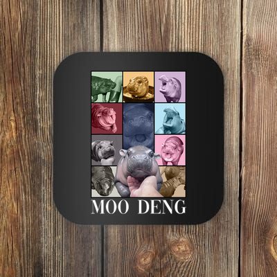 Baby Pygmy Hippo Moo Deng Era Coaster