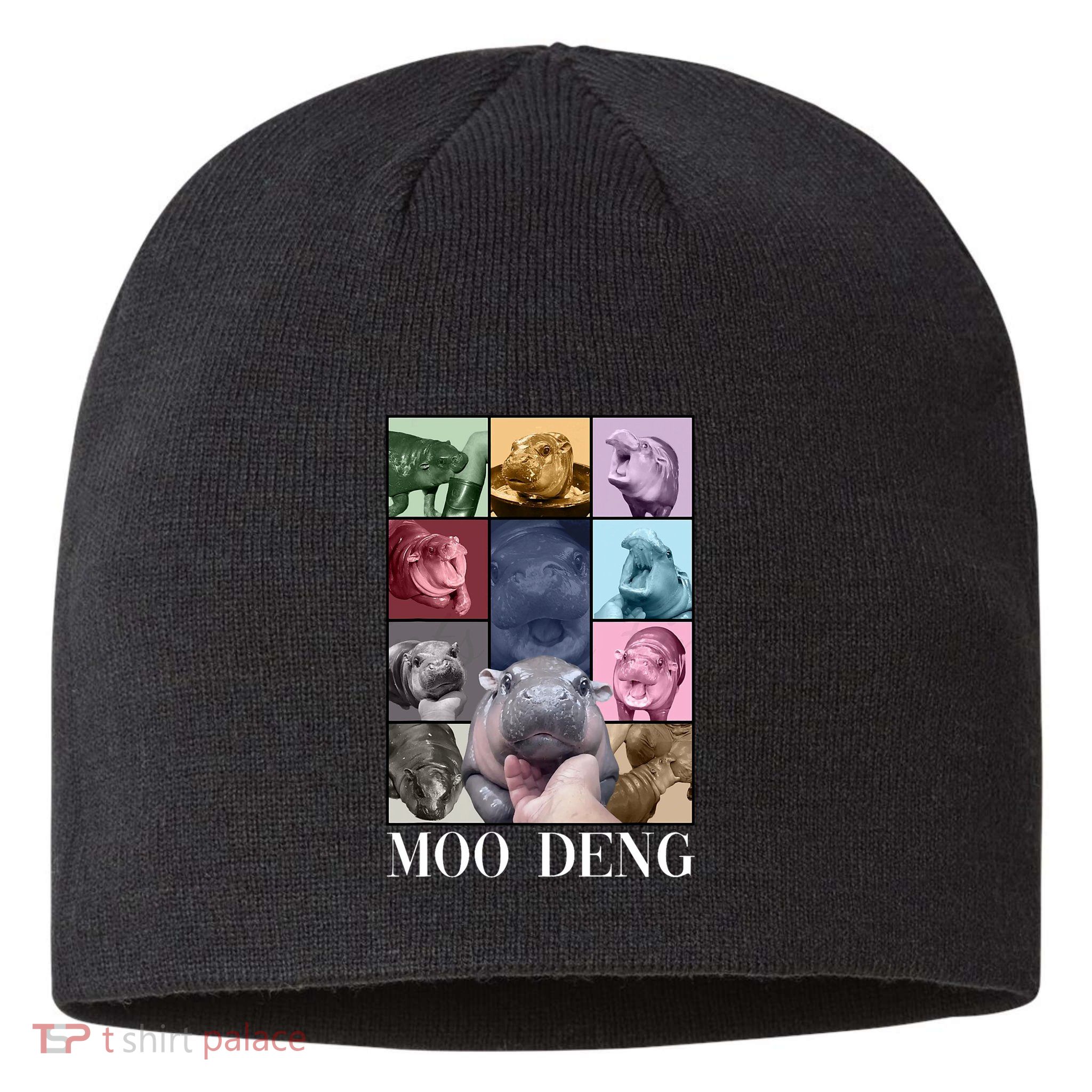 Baby Pygmy Hippo Moo Deng Era Sustainable Beanie