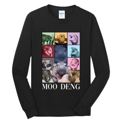 Baby Pygmy Hippo Moo Deng Era Tall Long Sleeve T-Shirt