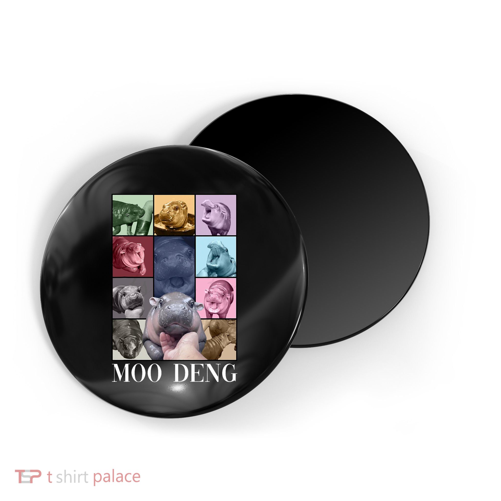 Baby Pygmy Hippo Moo Deng Era Magnet