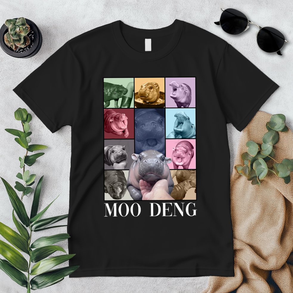 Baby Pygmy Hippo Moo Deng Era Premium T-Shirt