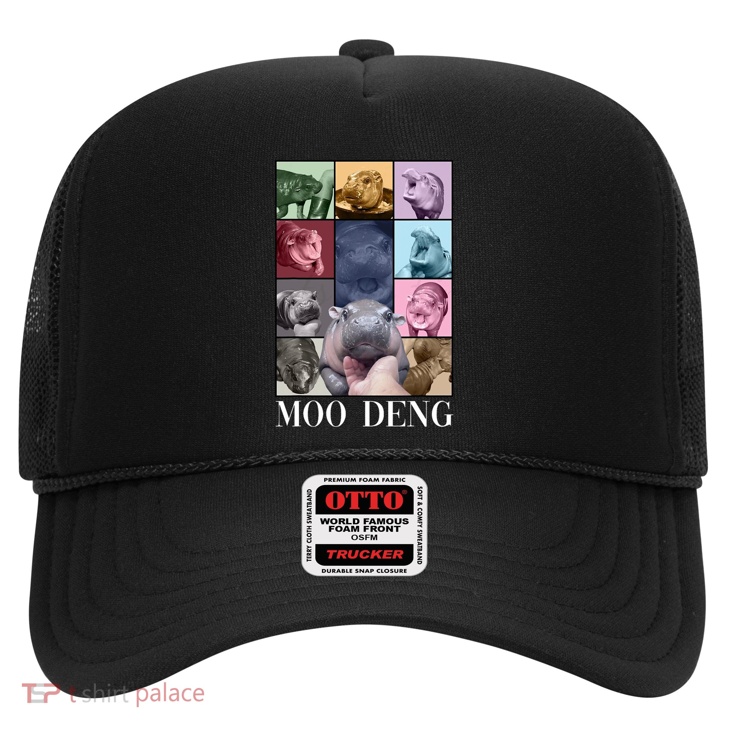 Baby Pygmy Hippo Moo Deng Era Trucker Hat