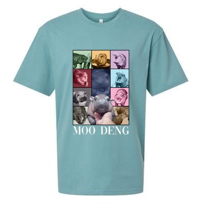 Baby Pygmy Hippo Moo Deng Era Sueded Cloud Jersey T-Shirt
