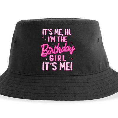 Birthday Party Hi Its Me IM The Birthday Girl Family Party Sustainable Bucket Hat