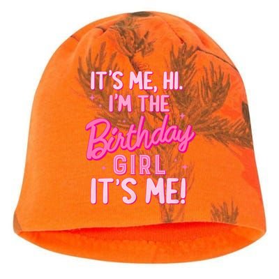 Birthday Party Hi Its Me IM The Birthday Girl Family Party Kati - Camo Knit Beanie