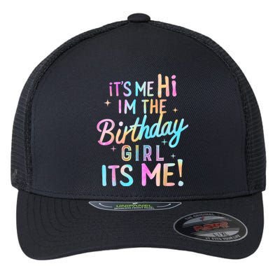 Birthday Party Hi Its Me Im The Birthday Flexfit Unipanel Trucker Cap