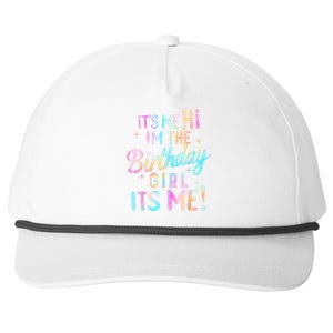 Birthday Party Hi Its Me Im The Birthday Snapback Five-Panel Rope Hat