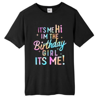 Birthday Party Hi Its Me Im The Birthday Tall Fusion ChromaSoft Performance T-Shirt