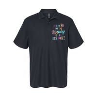 Birthday Party Hi Its Me Im The Birthday Softstyle Adult Sport Polo