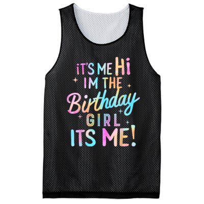 Birthday Party Hi Its Me Im The Birthday Mesh Reversible Basketball Jersey Tank