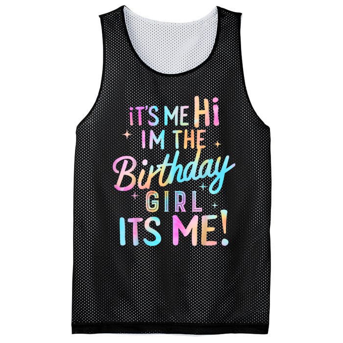 Birthday Party Hi Its Me Im The Birthday Mesh Reversible Basketball Jersey Tank